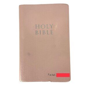 Holy Bible King James Version KJV Pink Faux Leather Zondervan 2002